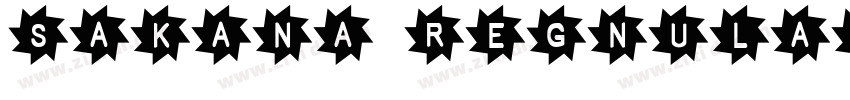 Sakana Regnular字体转换